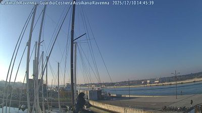 immagine della webcam nei dintorni di Comacchio: webcam Marina di Ravenna