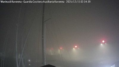 immagine della webcam nei dintorni di Lido di Pomposa: webcam Marina di Ravenna