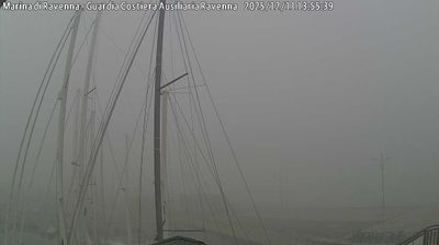 immagine della webcam nei dintorni di Lido di Pomposa: webcam Marina di Ravenna