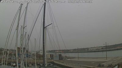 immagine della webcam nei dintorni di Villafranca di Forlì: webcam Marina di Ravenna