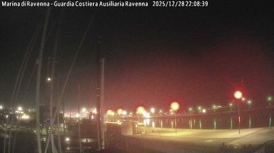 immagine della webcam nei dintorni di Lido di Dante: webcam Marina di Ravenna