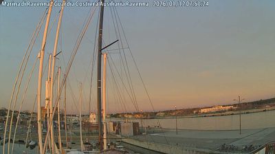 immagine della webcam nei dintorni di Porto Garibaldi: webcam Marina di Ravenna