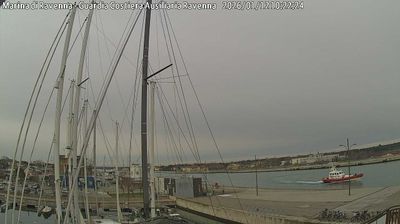immagine della webcam nei dintorni di Porto Garibaldi: webcam Marina di Ravenna