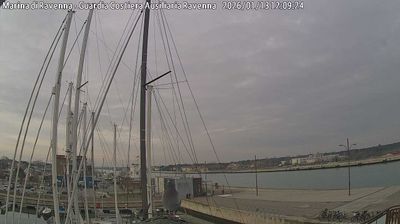 immagine della webcam nei dintorni di Villafranca di Forlì: webcam Marina di Ravenna