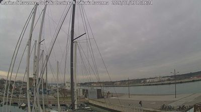immagine della webcam nei dintorni di Porto Garibaldi: webcam Marina di Ravenna