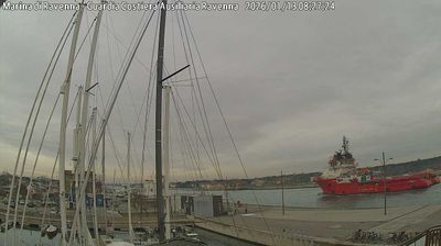immagine della webcam nei dintorni di Comacchio: webcam Marina di Ravenna