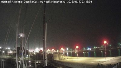 immagine della webcam nei dintorni di Comacchio: webcam Marina di Ravenna