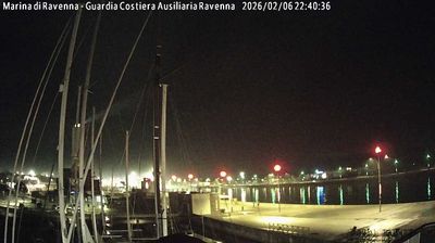 immagine della webcam nei dintorni di Porto Garibaldi: webcam Marina di Ravenna