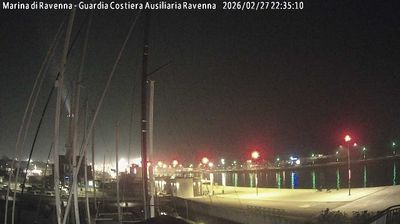 immagine della webcam nei dintorni di Villafranca di Forlì: webcam Marina di Ravenna