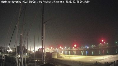 immagine della webcam nei dintorni di Villafranca di Forlì: webcam Marina di Ravenna