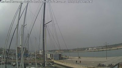 immagine della webcam nei dintorni di Comacchio: webcam Marina di Ravenna