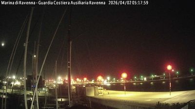 immagine della webcam nei dintorni di Lido di Spina: webcam Marina di Ravenna