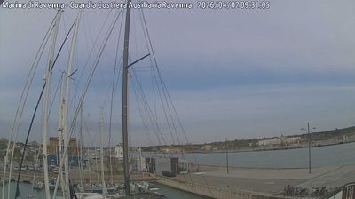 immagine della webcam nei dintorni di Lido degli Estensi: webcam Marina di Ravenna
