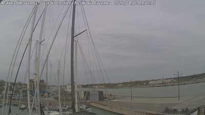 immagine della webcam nei dintorni di Porto Garibaldi: webcam Marina di Ravenna