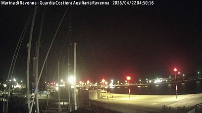 immagine della webcam nei dintorni di Comacchio: webcam Marina di Ravenna