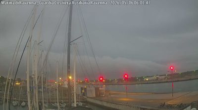 immagine della webcam nei dintorni di Lido delle Nazioni: webcam Marina di Ravenna