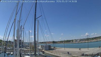 immagine della webcam nei dintorni di Ravenna: webcam Marina di Ravenna