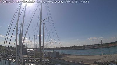 immagine della webcam nei dintorni di Cotignola: webcam Marina di Ravenna