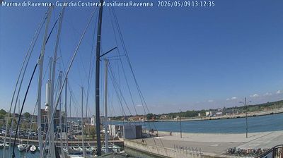 immagine della webcam nei dintorni di Cervia: webcam Marina di Ravenna