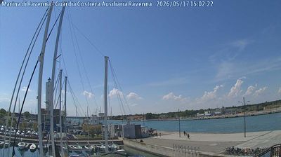 immagine della webcam nei dintorni di Lido di Spina: webcam Marina di Ravenna