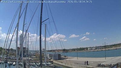 immagine della webcam nei dintorni di Lido degli Estensi: webcam Marina di Ravenna