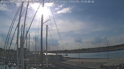 immagine della webcam nei dintorni di Lido degli Estensi: webcam Marina di Ravenna