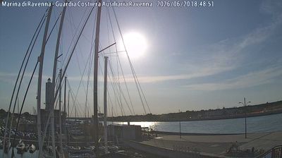 immagine della webcam nei dintorni di Lido delle Nazioni: webcam Marina di Ravenna