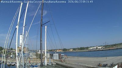 immagine della webcam nei dintorni di Ravenna: webcam Marina di Ravenna