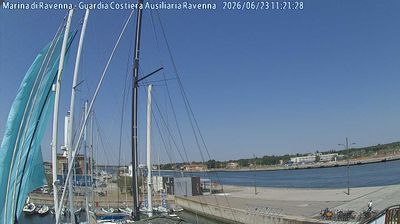 immagine della webcam nei dintorni di Ravenna: webcam Marina di Ravenna