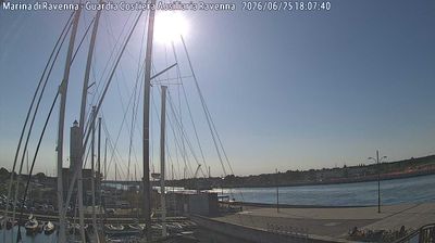 immagine della webcam nei dintorni di Cervia: webcam Marina di Ravenna