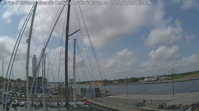 immagine della webcam nei dintorni di Comacchio: webcam Marina di Ravenna