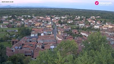 immagine della webcam nei dintorni di Pernate: webcam Cavaglio d'Agogna
