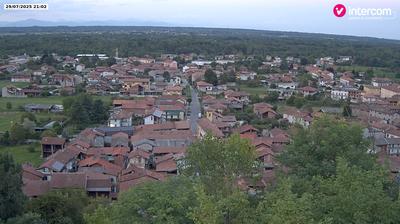 immagine della webcam nei dintorni di Milano Malpensa: webcam Cavaglio d'Agogna