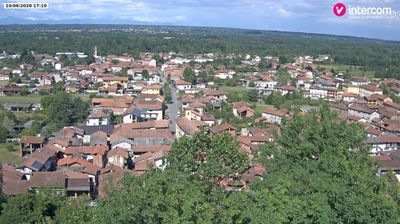 immagine della webcam nei dintorni di Borgomanero: webcam Cavaglio d'Agogna
