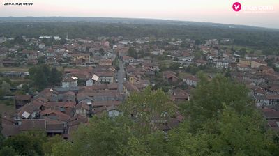 immagine della webcam nei dintorni di Vaprio d'Agogna: webcam Cavaglio d'Agogna