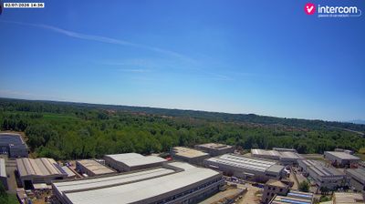 immagine della webcam nei dintorni di Borgosesia: webcam Fontaneto d'Agogna
