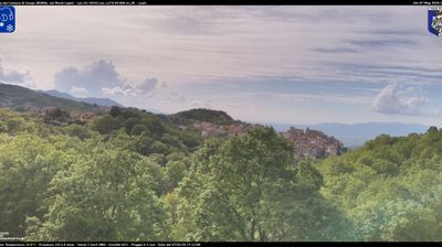 immagine della webcam nei dintorni di Capranica Prenestina: webcam Gorga