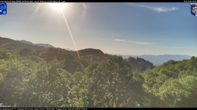 immagine della webcam nei dintorni di Capranica Prenestina: webcam Gorga