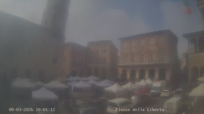 immagine della webcam nei dintorni di Offagna: webcam Macerata