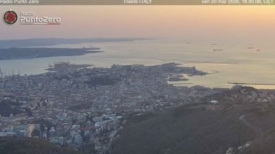 immagine della webcam nei dintorni di Grado Pineta: webcam Opicina