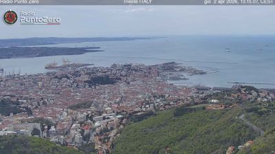 immagine della webcam nei dintorni di Monfalcone: webcam Opicina