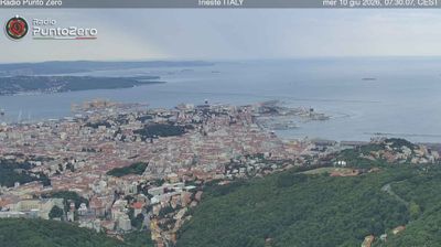 immagine della webcam nei dintorni di Monfalcone: webcam Opicina