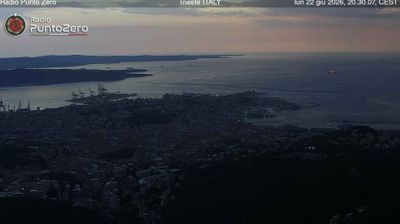 immagine della webcam nei dintorni di Monfalcone: webcam Opicina