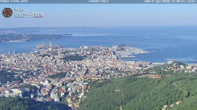 immagine della webcam nei dintorni di Trieste Ronchi dei Legionari: webcam Opicina