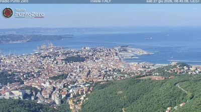 immagine della webcam nei dintorni di Trieste Ronchi dei Legionari: webcam Opicina