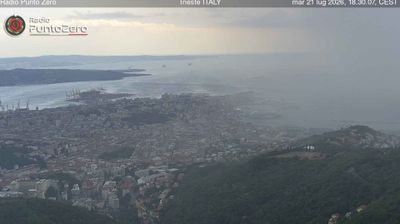 immagine della webcam nei dintorni di Trieste: webcam Opicina