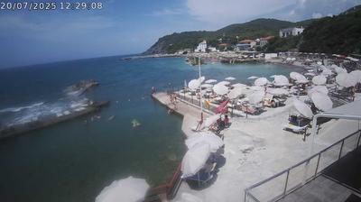immagine della webcam nei dintorni di Nibbiaia: webcam Quercianella