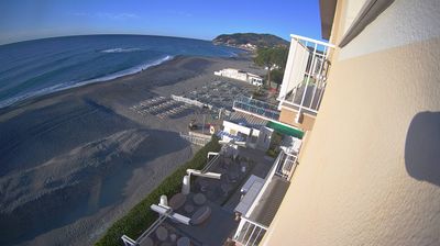 immagine della webcam nei dintorni di Borghetto d'Arroscia: webcam San Bartolomeo al Mare