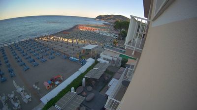 immagine della webcam nei dintorni di Imperia: webcam San Bartolomeo al Mare