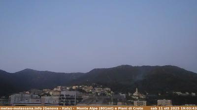 immagine della webcam nei dintorni di Genova: webcam Sant'Olcese